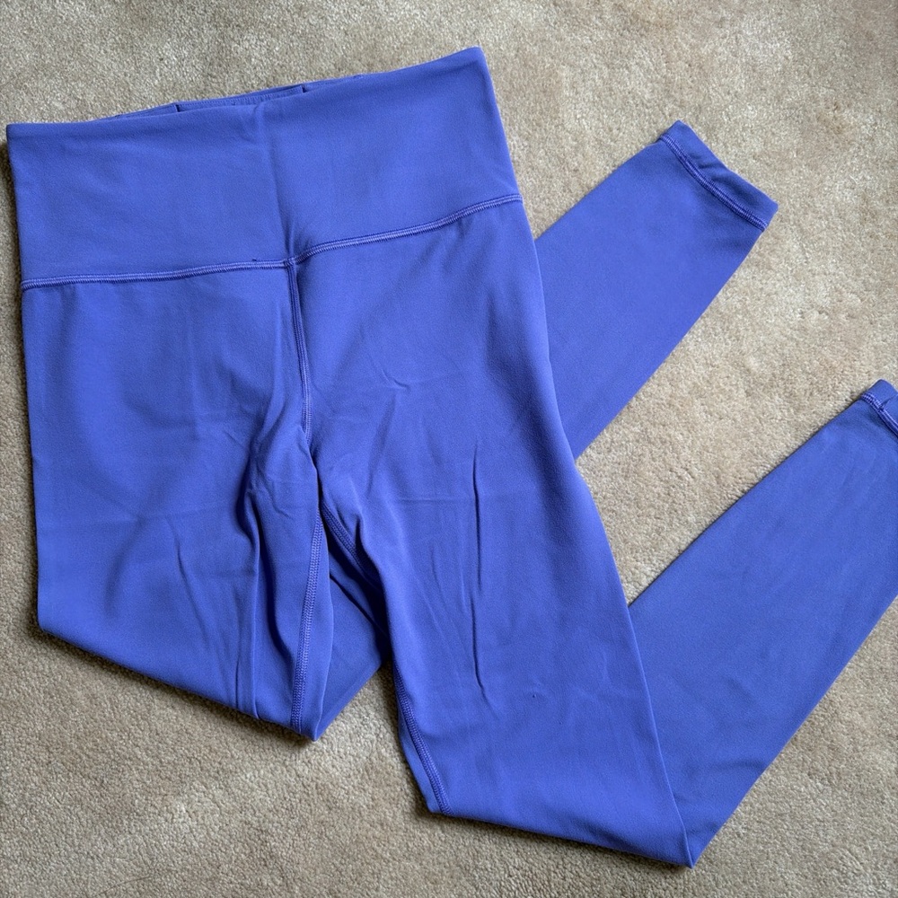 High-Waisted Purple Athleta Leggings